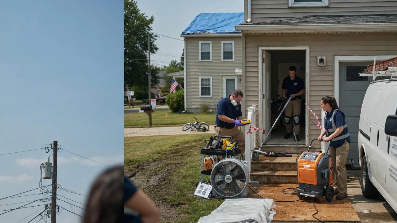 Water Damage Repair in Withams, VA near me